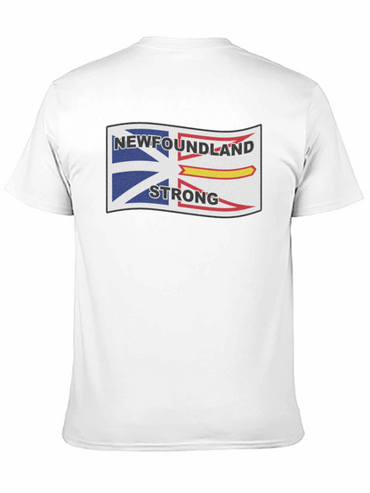 Camiseta Negra: Diseño Newfoundland Strong