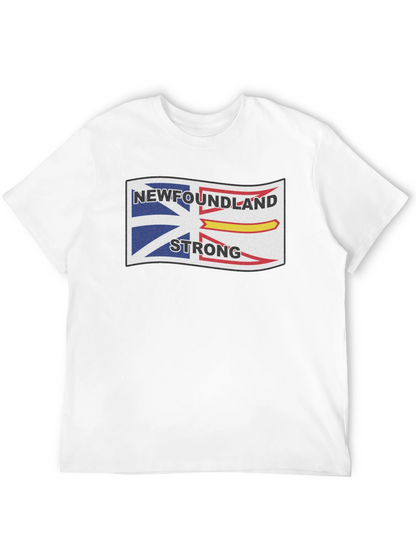 Camiseta Negra: Diseño Newfoundland Strong