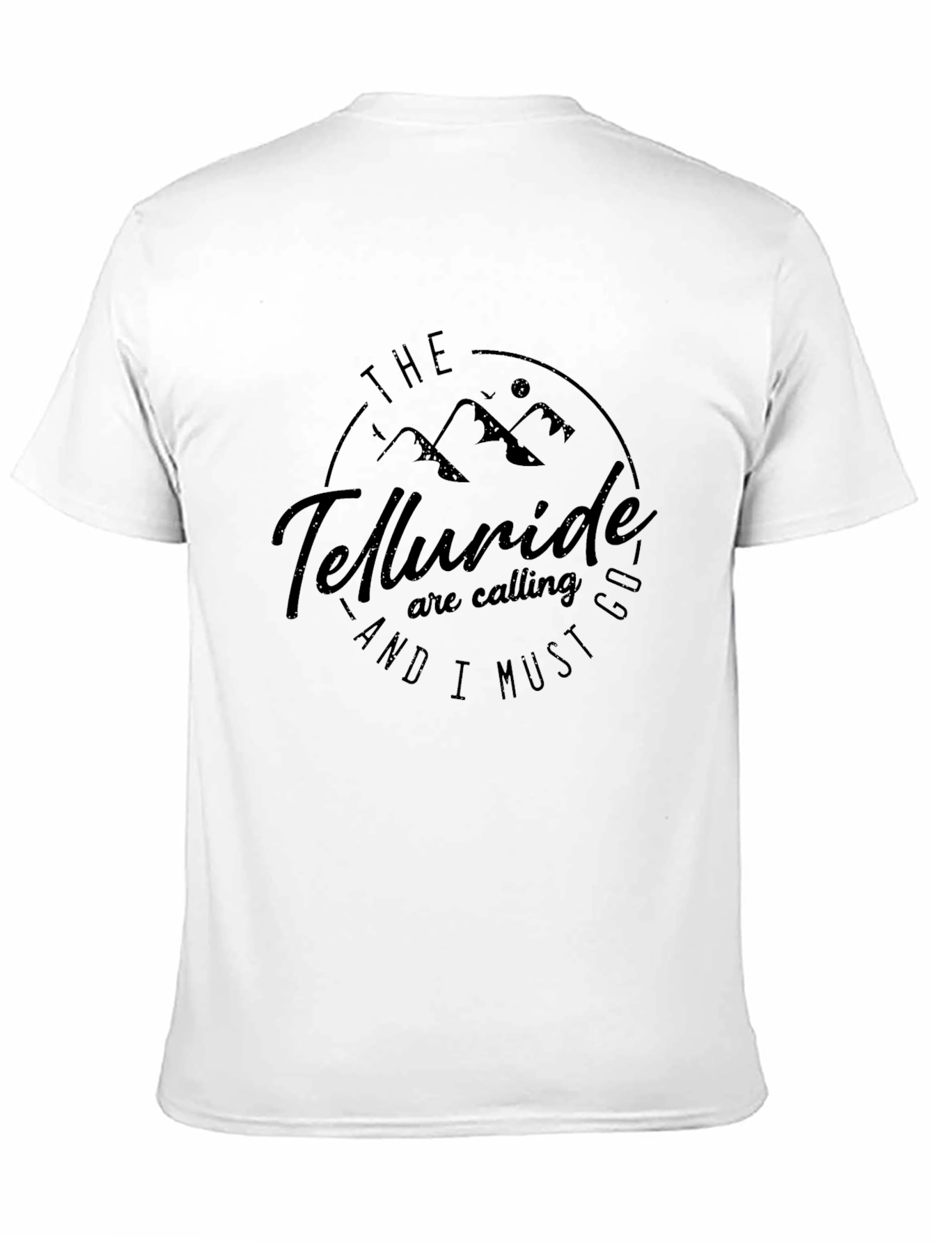 Camiseta Negra Telluride - Aventura y Estilo