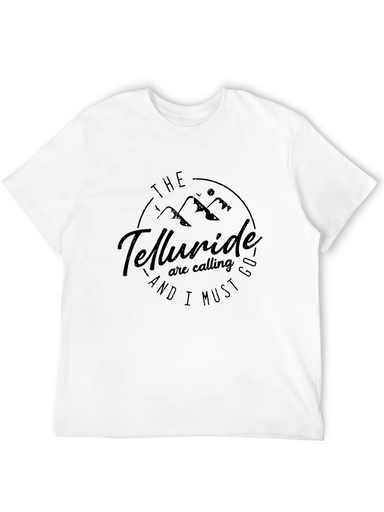 Camiseta Negra Telluride - Aventura y Estilo