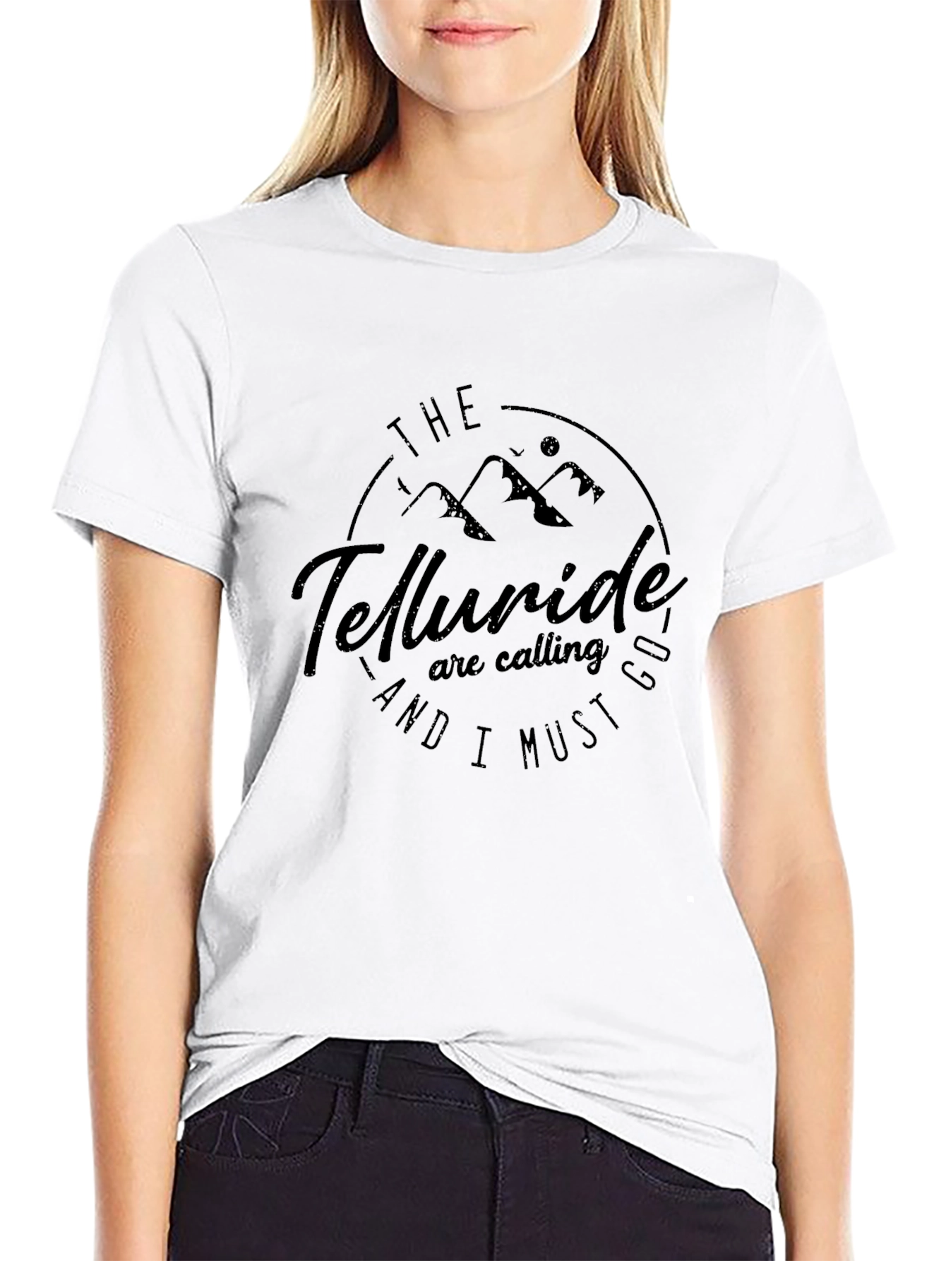 Camiseta Negra Telluride - Aventura y Estilo