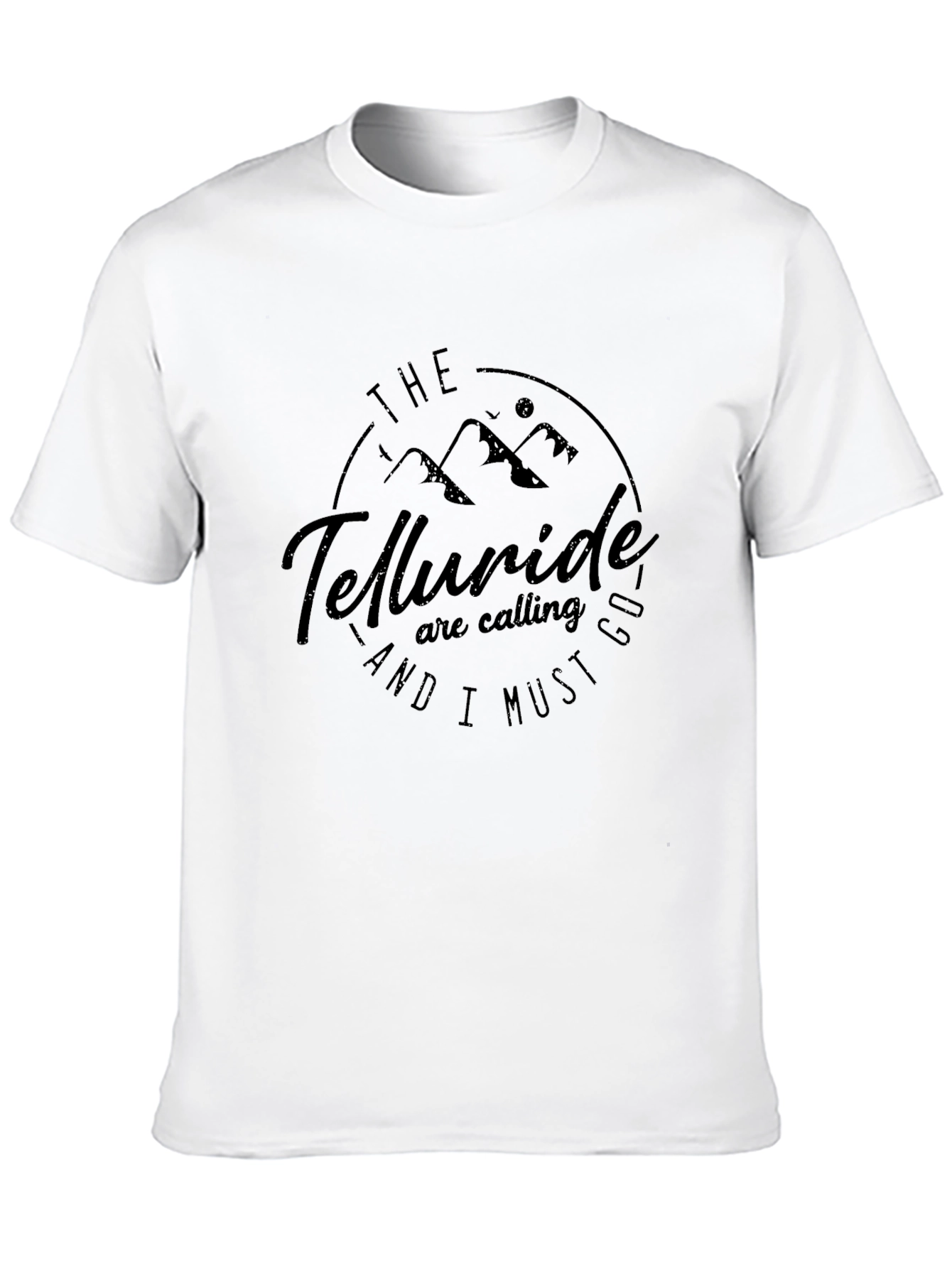 Camiseta Negra Telluride - Aventura y Estilo