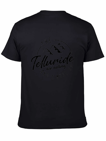 Camiseta Negra Telluride - Aventura y Estilo