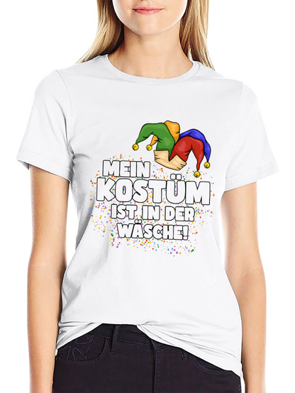 Camiseta Negra Mi Disfraz Está Lavándose