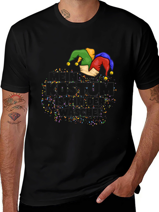 Camiseta Negra Mi Disfraz Está Lavándose