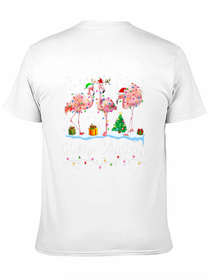 Camiseta Navideña Flamencos