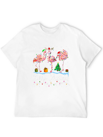 Camiseta Navideña Flamencos