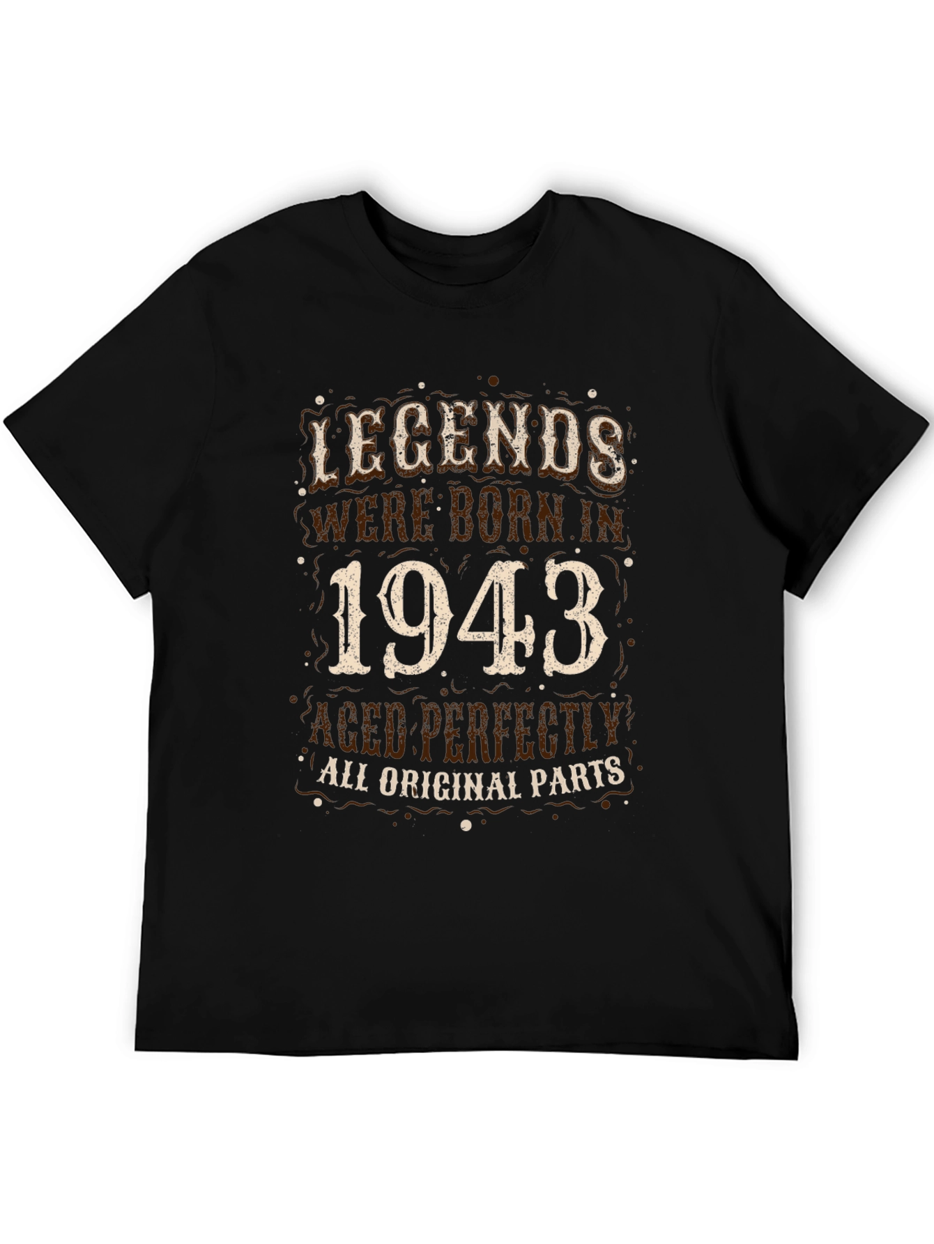 Camiseta Legends Born in 1943 - Edición Limitada