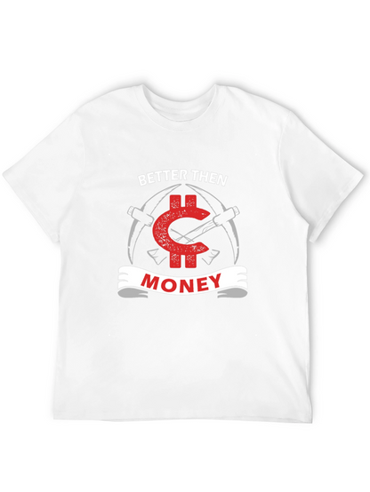Camiseta Negra Better Than Money para Minería