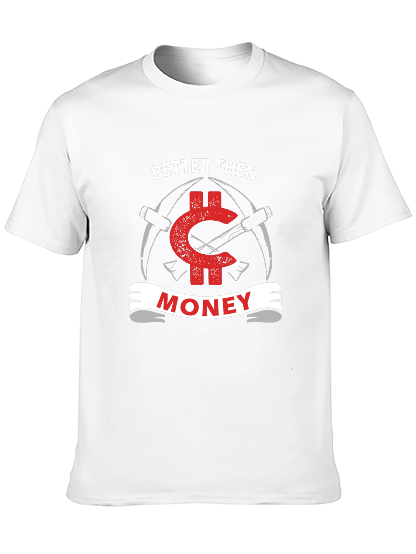Camiseta Negra Better Than Money para Minería