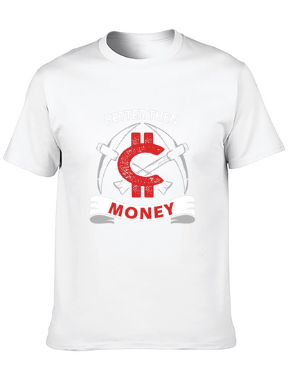 Camiseta Negra Better Than Money para Minería
