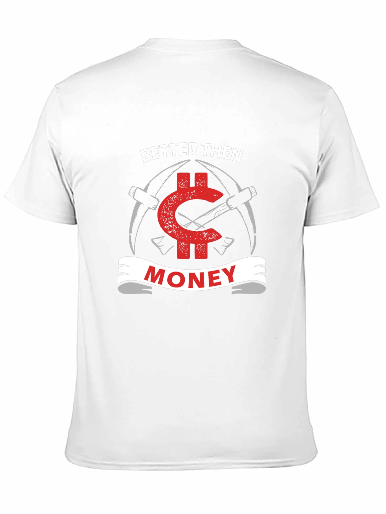 Camiseta Negra Better Than Money para Minería