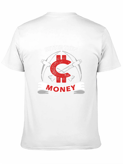 Camiseta Negra Better Than Money para Minería