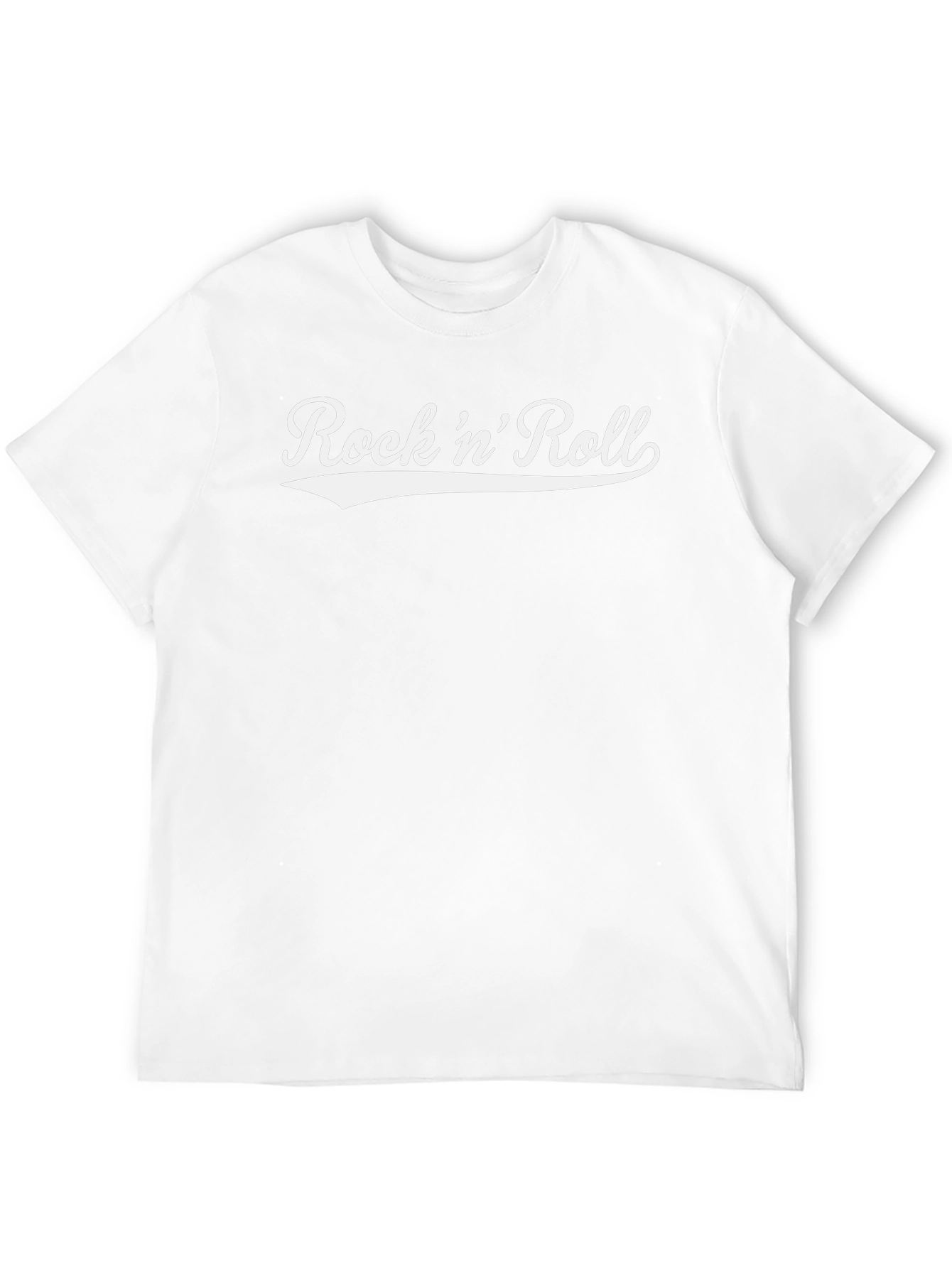Camiseta Rock n Roll Clásica para Hombre