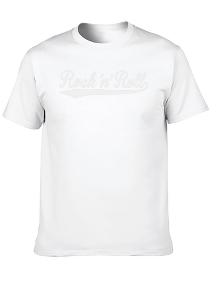 Camiseta Rock n Roll Clásica para Hombre