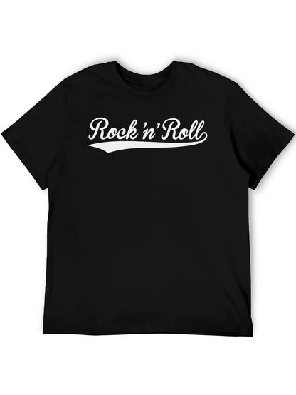 Camiseta Rock n Roll Clásica para Hombre