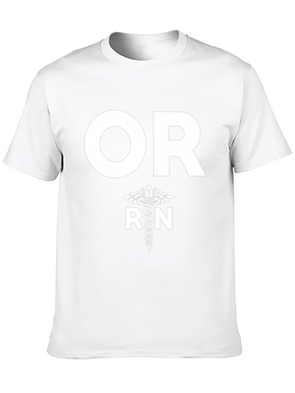 Camiseta Negra OR RN - Enfermera Quirúrgica