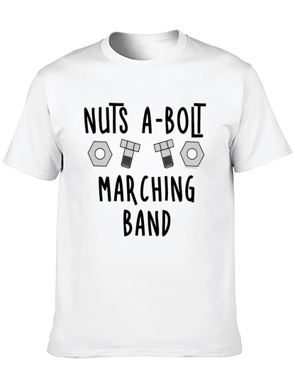 Camiseta Negra Nuts A-Bolt Marching Band