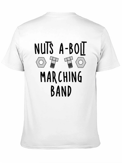 Camiseta Negra Nuts A-Bolt Marching Band