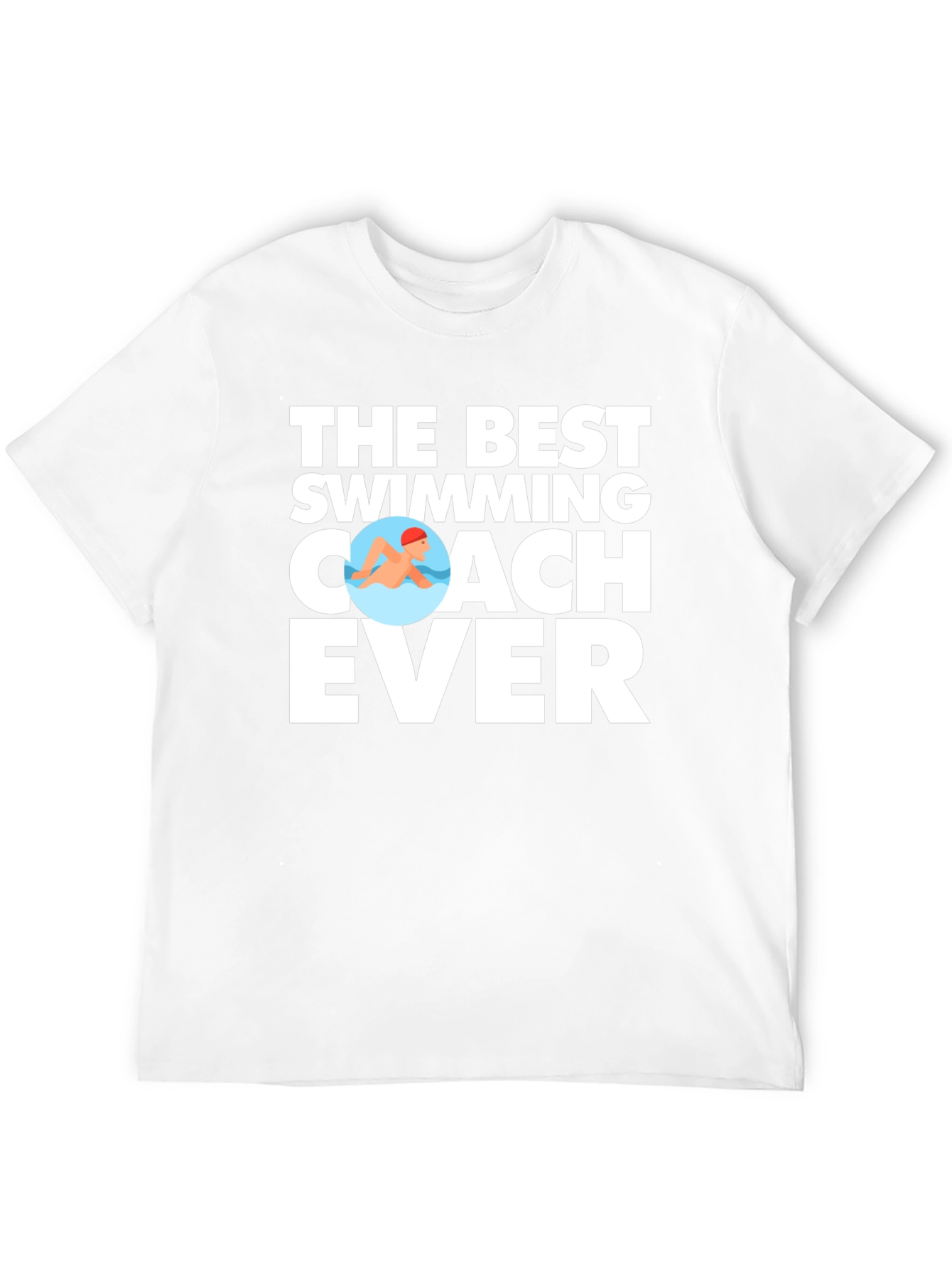 Camiseta Negra: El Mejor Entrenador de Natación