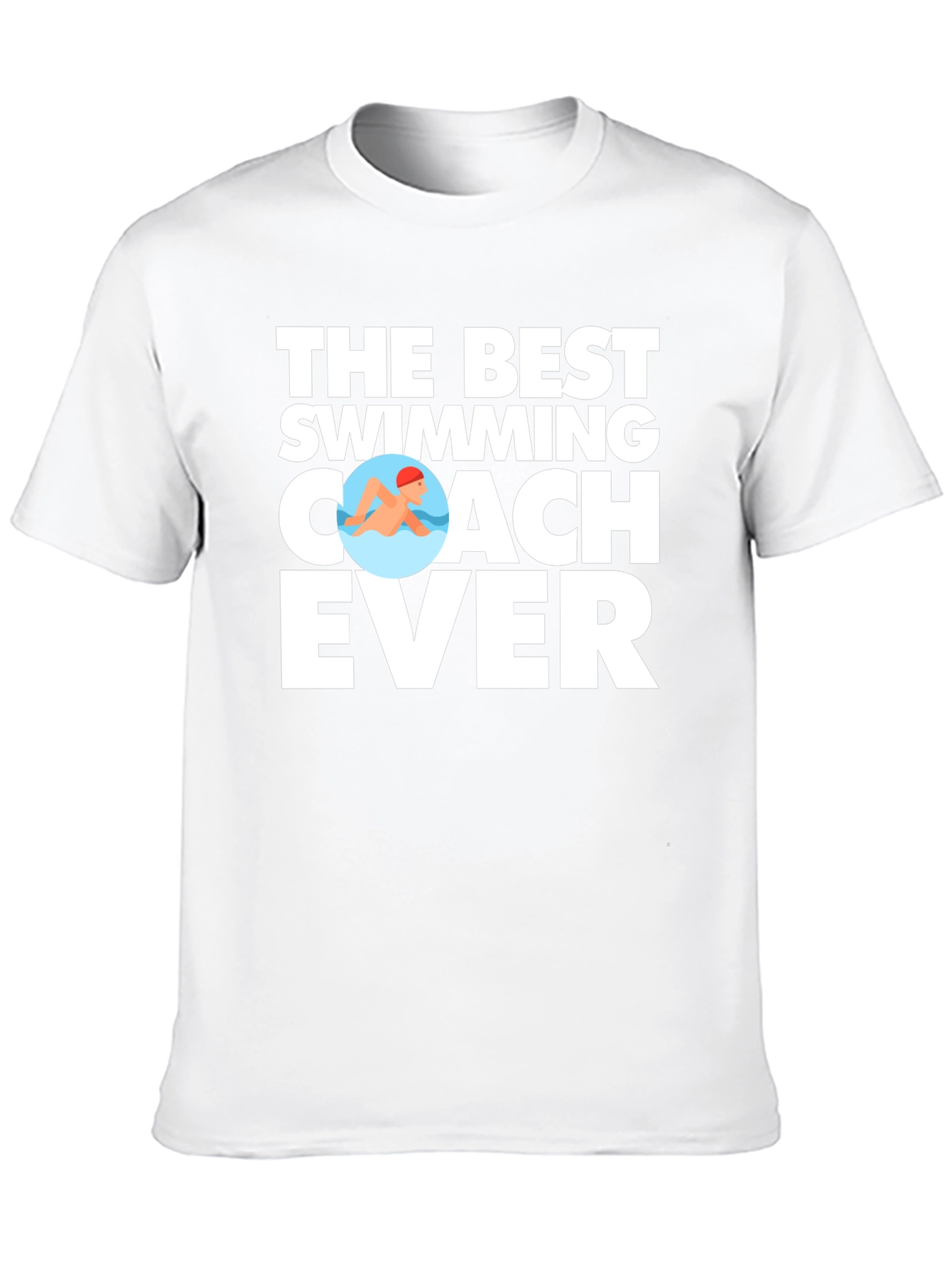 Camiseta Negra: El Mejor Entrenador de Natación