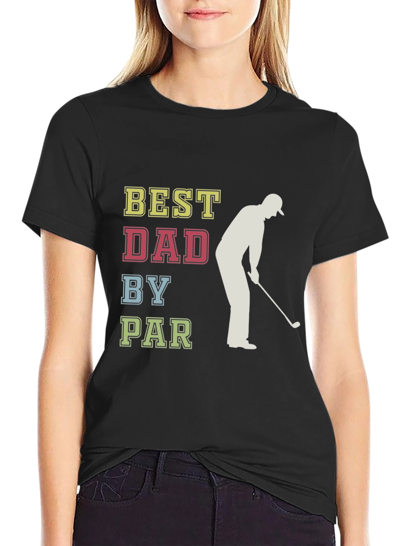 Camiseta Best Dad By Par para Papá Golfista