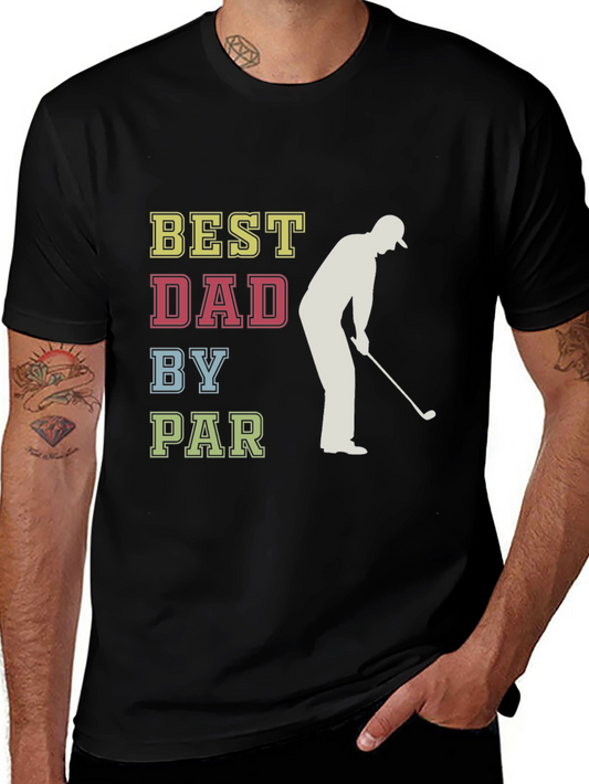 Camiseta Best Dad By Par para Papá Golfista