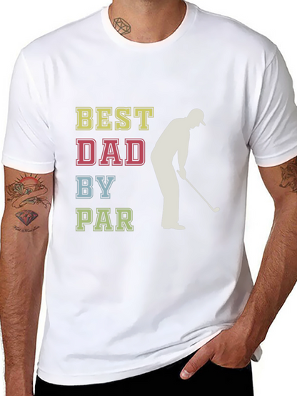 Camiseta Best Dad By Par para Papá Golfista