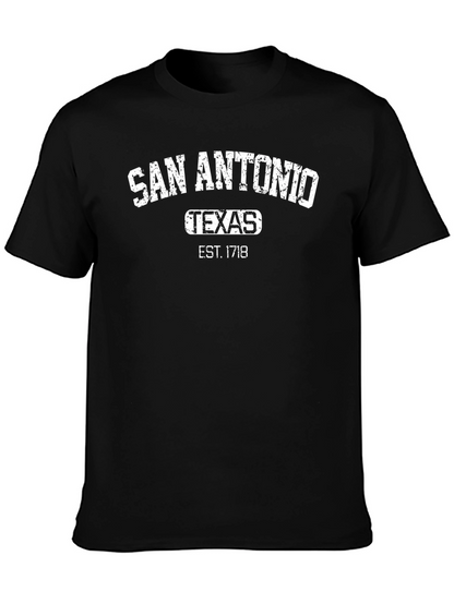 Camiseta San Antonio Texas Est. 1718