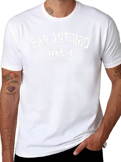 Camiseta San Antonio Texas Est. 1718