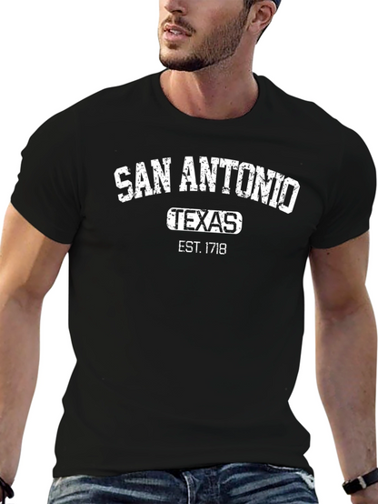 Camiseta San Antonio Texas Est. 1718