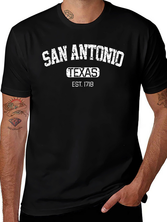 Camiseta San Antonio Texas Est. 1718