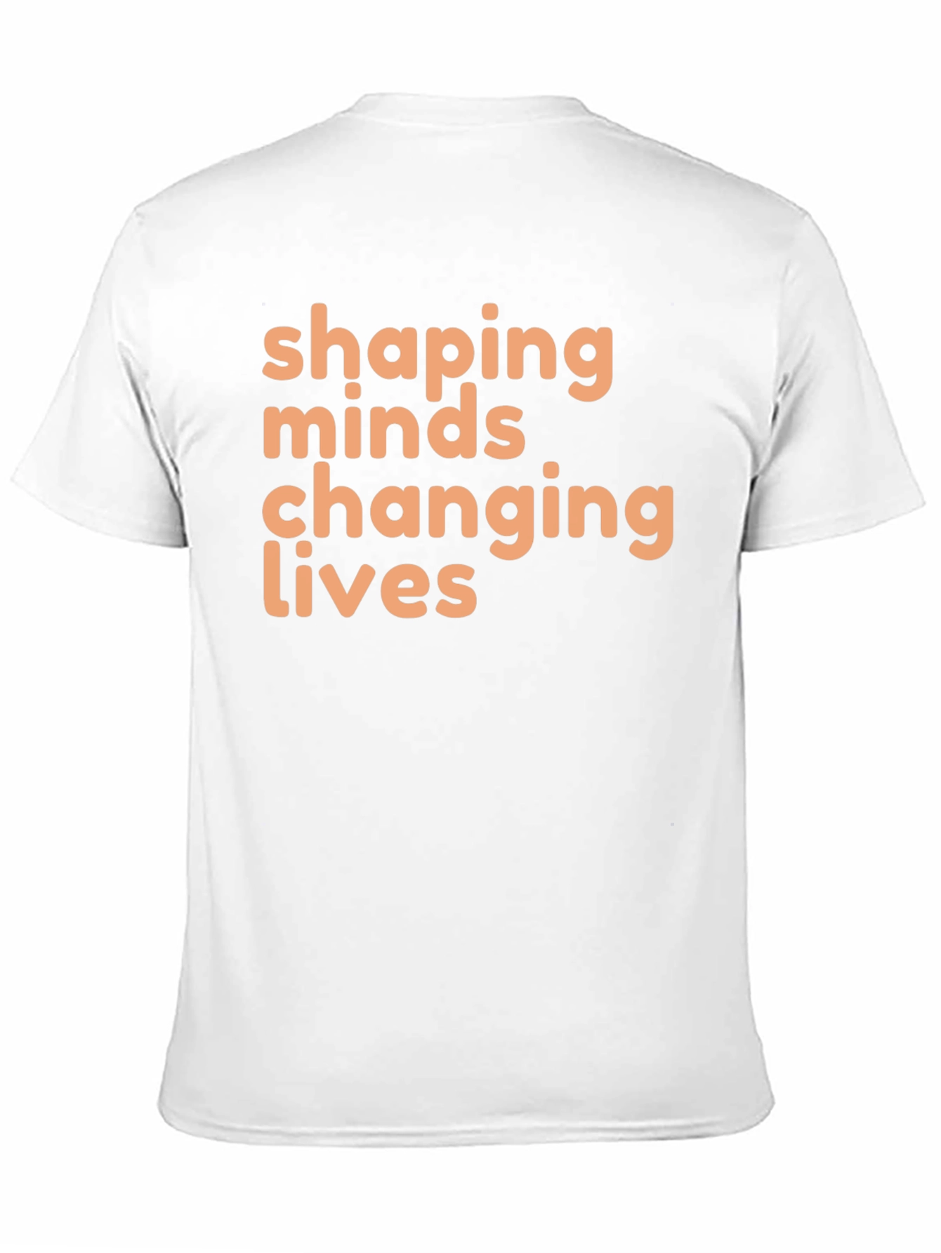 Camiseta Negra Shaping Minds Changing Lives
