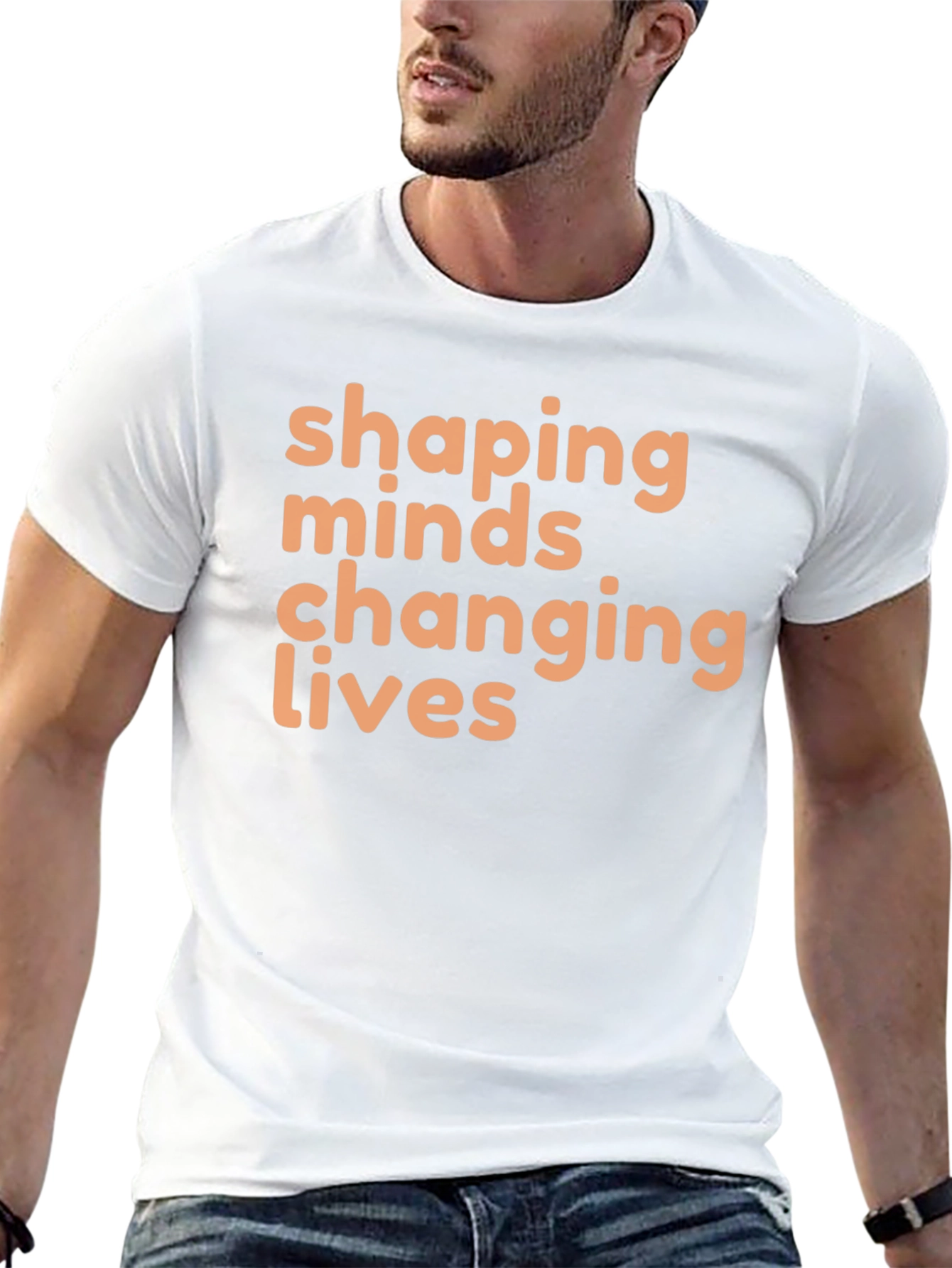 Camiseta Negra Shaping Minds Changing Lives