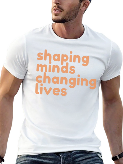 Camiseta Negra Shaping Minds Changing Lives