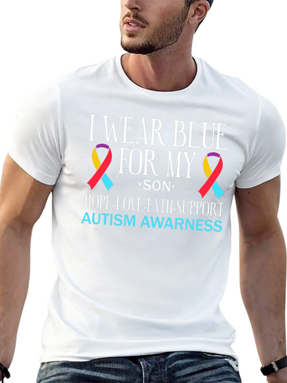 Camiseta de Concientización sobre el Autismo para Hombres