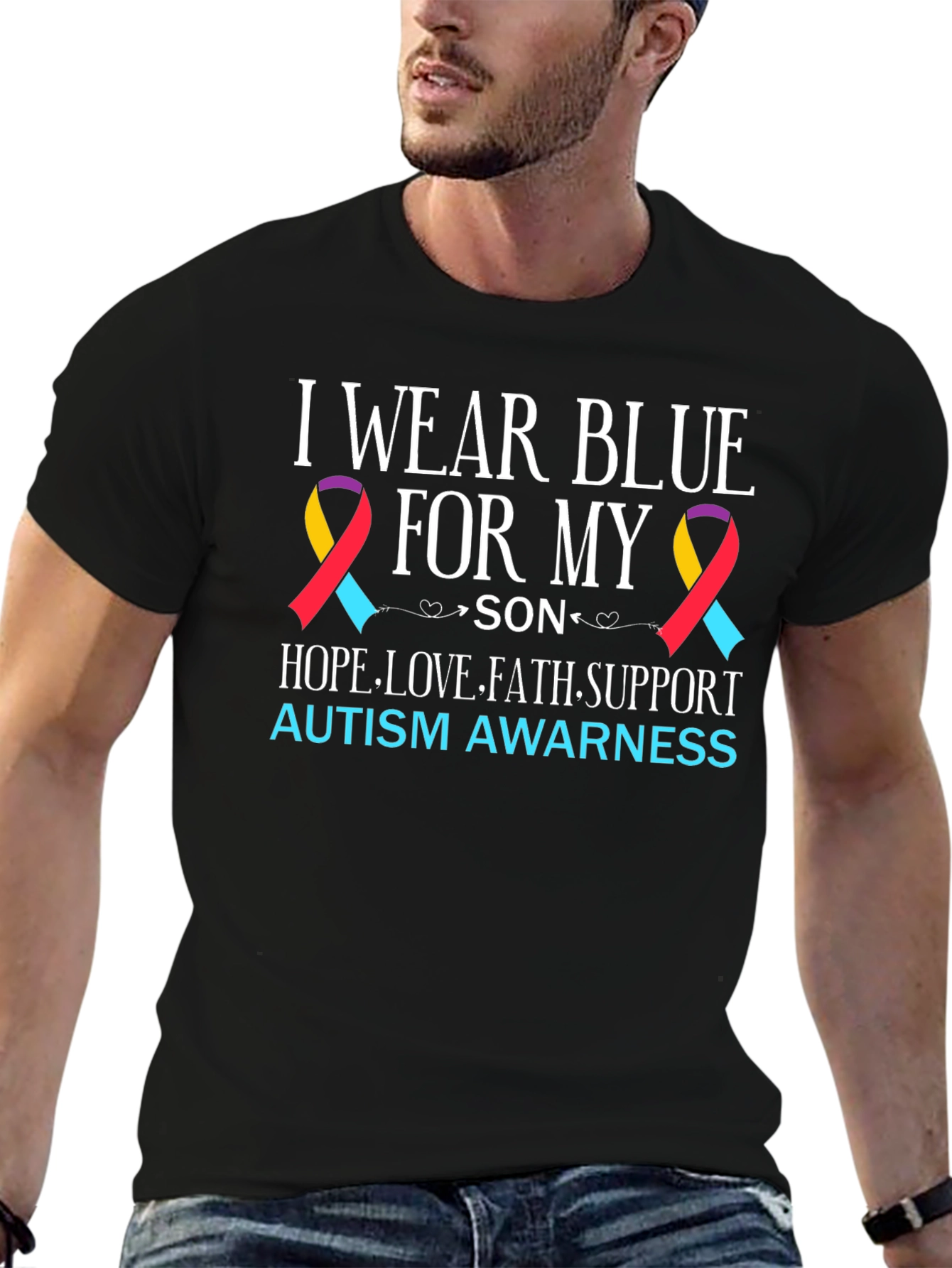 Camiseta de Concientización sobre el Autismo para Hombres
