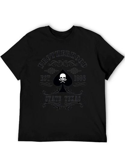 Camiseta Negra Brotherhood State Texas