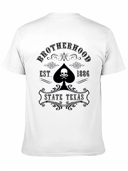 Camiseta Negra Brotherhood State Texas
