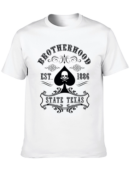 Camiseta Negra Brotherhood State Texas