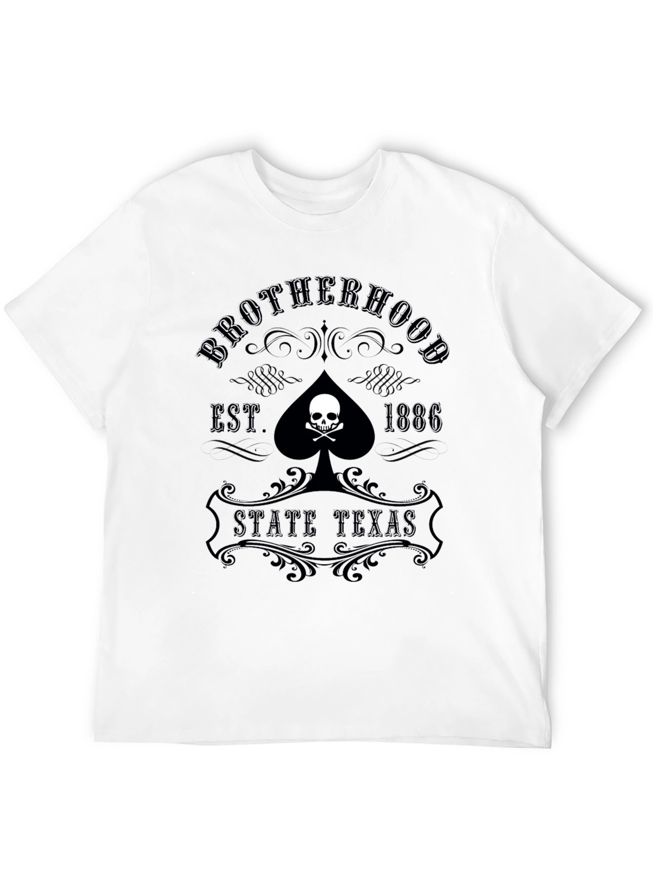 Camiseta Negra Brotherhood State Texas