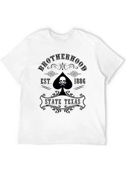 Camiseta Negra Brotherhood State Texas