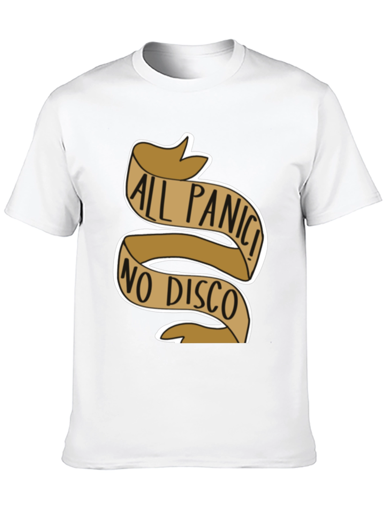 Camiseta Negra All Panic! No Disco