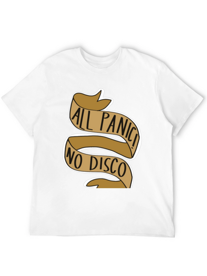 Camiseta Negra All Panic! No Disco