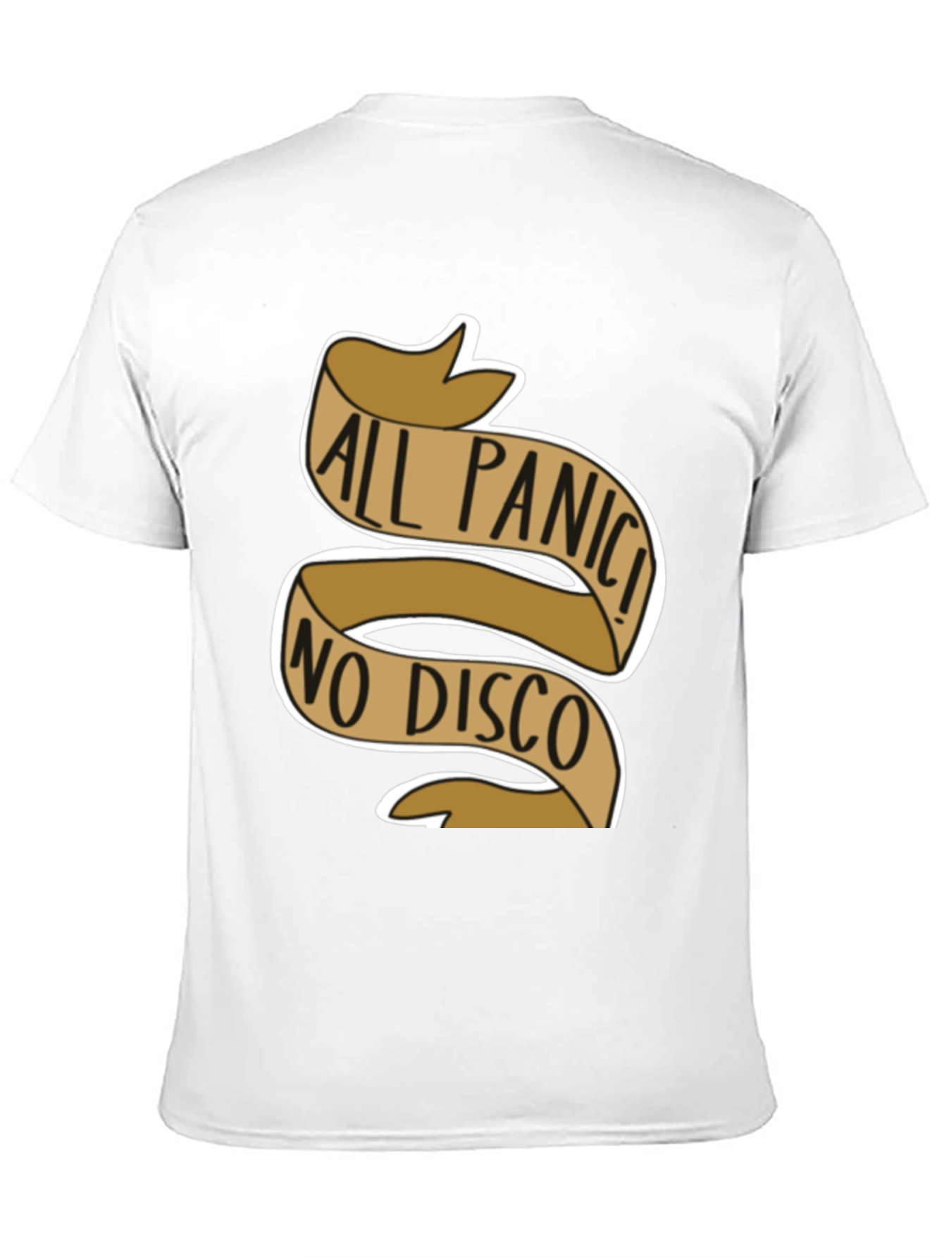 Camiseta Negra All Panic! No Disco