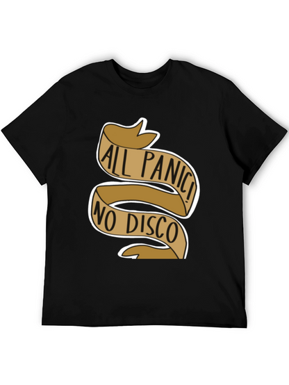 Camiseta Negra All Panic! No Disco