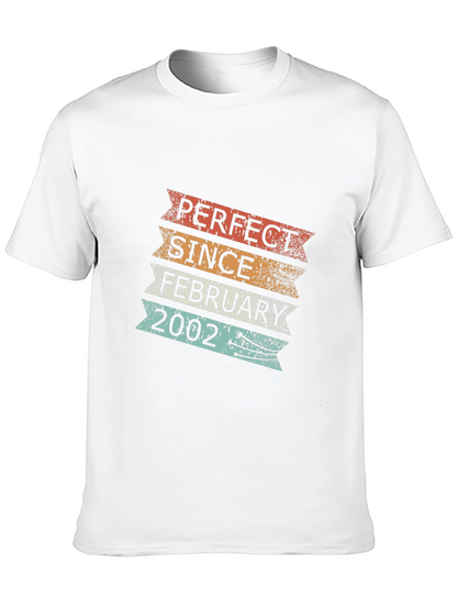 Camiseta Retro Cumpleaños Febrero 2002