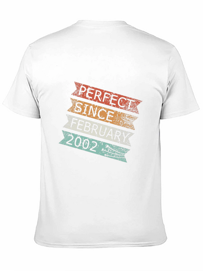 Camiseta Retro Cumpleaños Febrero 2002