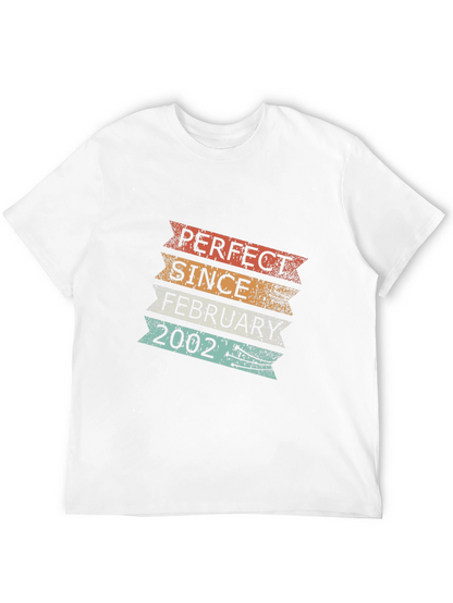 Camiseta Retro Cumpleaños Febrero 2002