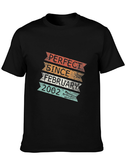 Camiseta Retro Cumpleaños Febrero 2002
